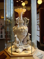 Belleek Pottery Decorative Urn Masterpiece