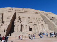 Rameses II temple at Abel Simbel