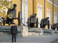 Just some cannons hanging around inside the Kremlin