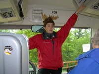 Our coach driver "Big Momma" - Julie