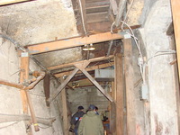 Seattle Underground Tour - deep beneath the city sidewalk.