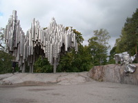 Composer Sibelious Sculpture