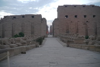 Front of Luxor Temple