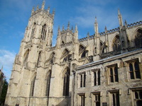 York Minister - Gothic Building Side View