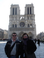 Joe and I at Notre Dam
