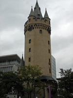 Old Tower building in the city