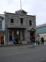 Skagway Visitor Centre - made totally of driftwood