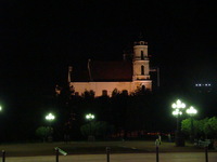 A not so lavishly decorated catholic church