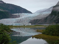 Mirror image in the water