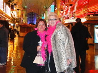 Me and my Cocktail with Paula at Freemont Street